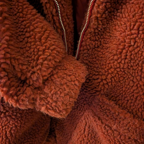 I.AM.GIA Warm Brown Teddy Jacket - Picture 4 of 5